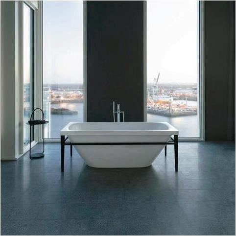 Immagine prodotto Duravit Vasca autoportante XVIU 180x80 struttura in metallo nero opaco bianco (241 l, 180 cm, 80 cm)