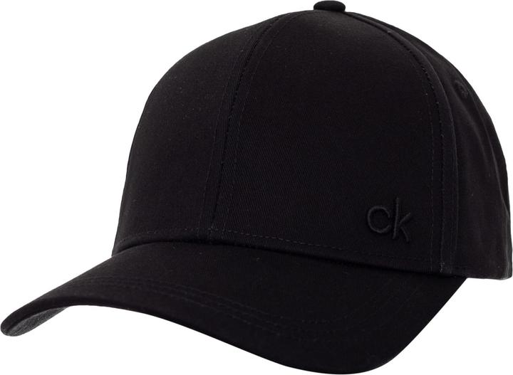 Calvin Klein Herren Cap CK Baseball Cap mit Logo, Schwarz (Black), Onesize