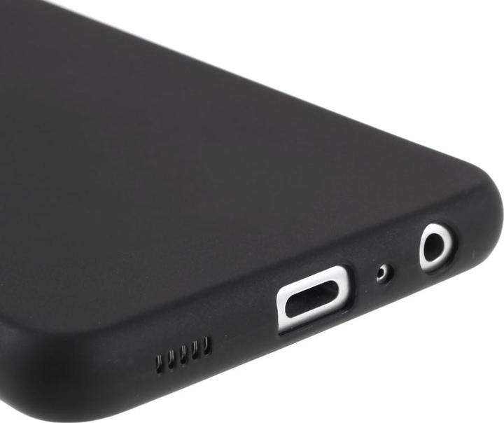 Actual product image Cover-Discount Galaxy A32 5G - Matte Silicone Rubber Case Black (Samsung Galaxy A32 5G)