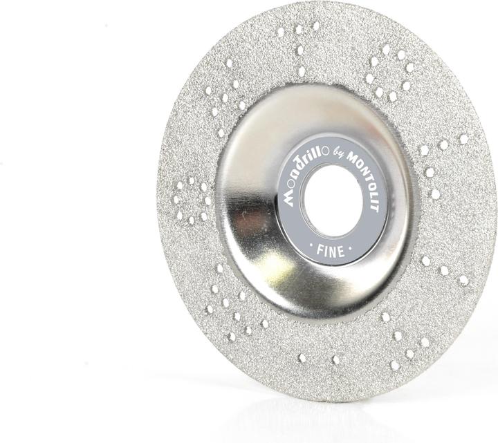 Monolith Montolit MONTSTL125GF 2 in 1 Scheibe zum Schleifen und Polieren 125 mm