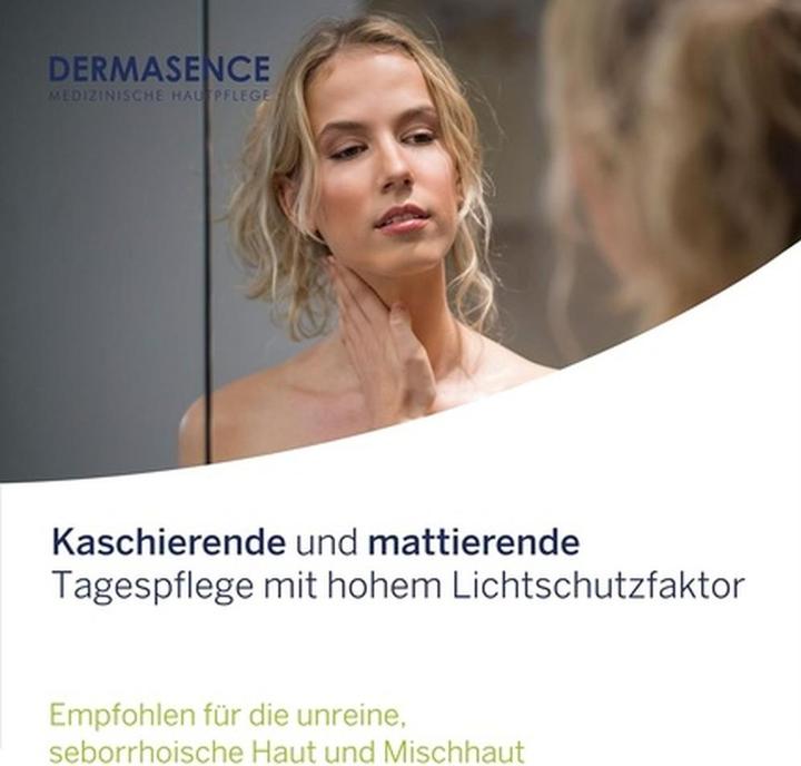 Produktbild Dermasence Seborra Getönte Tagespflege LSF50 (30 ml, Getönte Tagescreme, SPF 50)
