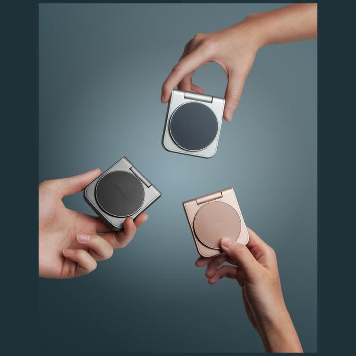 Image du produit Energea Wireless Charger Magduo 2in1 Qi2 foldable grey (17.50 W)