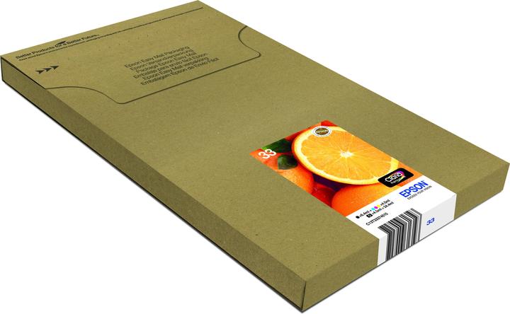 Actual product image Epson 33 Claria Premium Multipack (M, C, PBK, FC, Y)