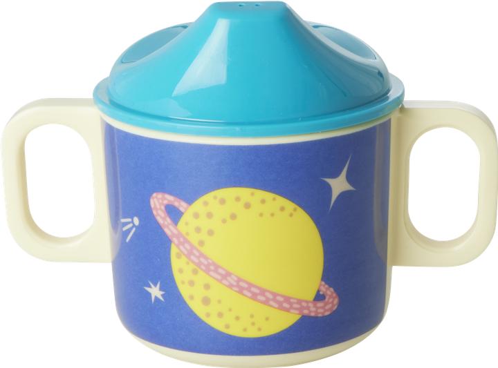 Actual product image Rice - 2 Handle Baby Cup - Galaxy Print
