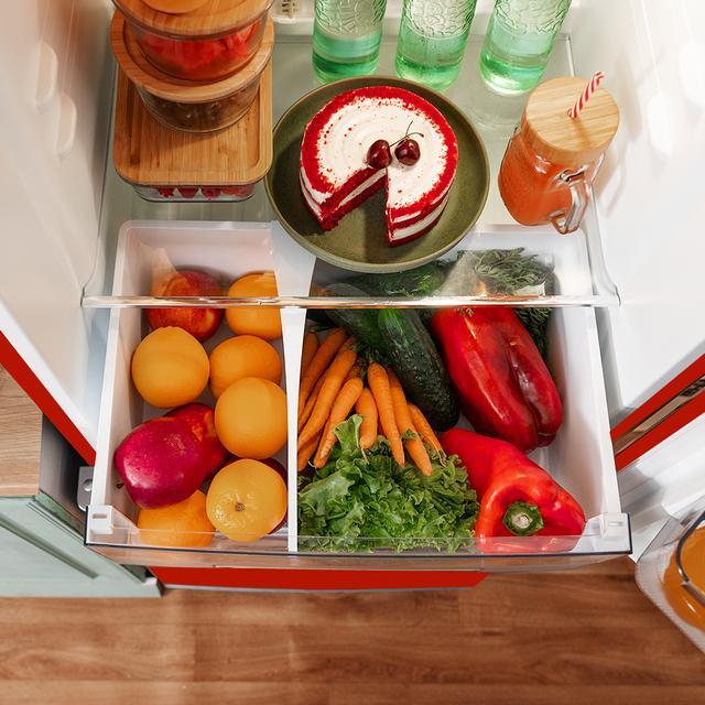 Produktbild Cecotec Frigorfico Bolero Cool- Market Combi Origin 300 Red E (300 l)