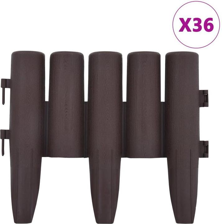 Actual product image vidaXL Rasenkante (1000 cm)