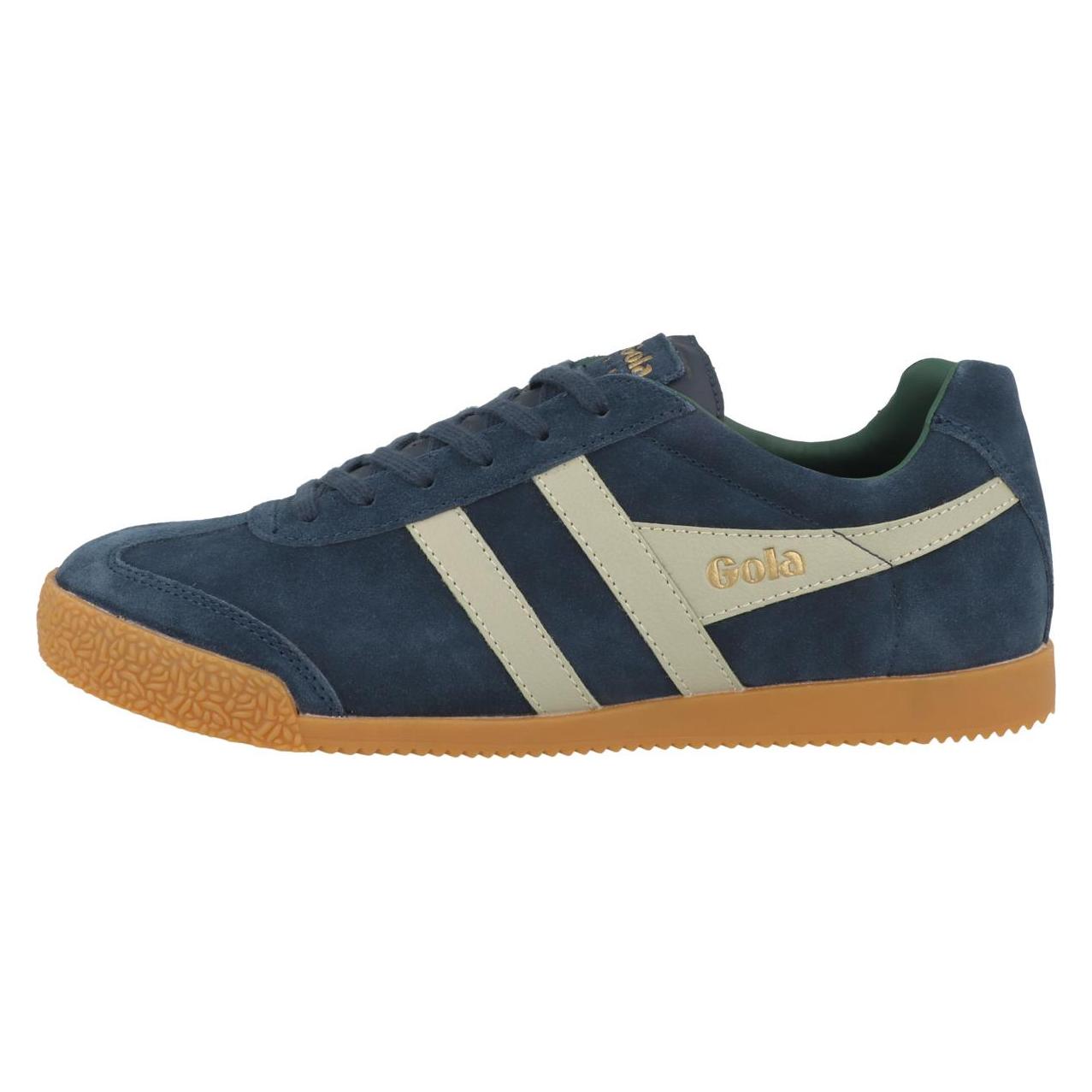 Gola, Herren, Sneakers, Harrier Suede - 62165, Blau, (40)