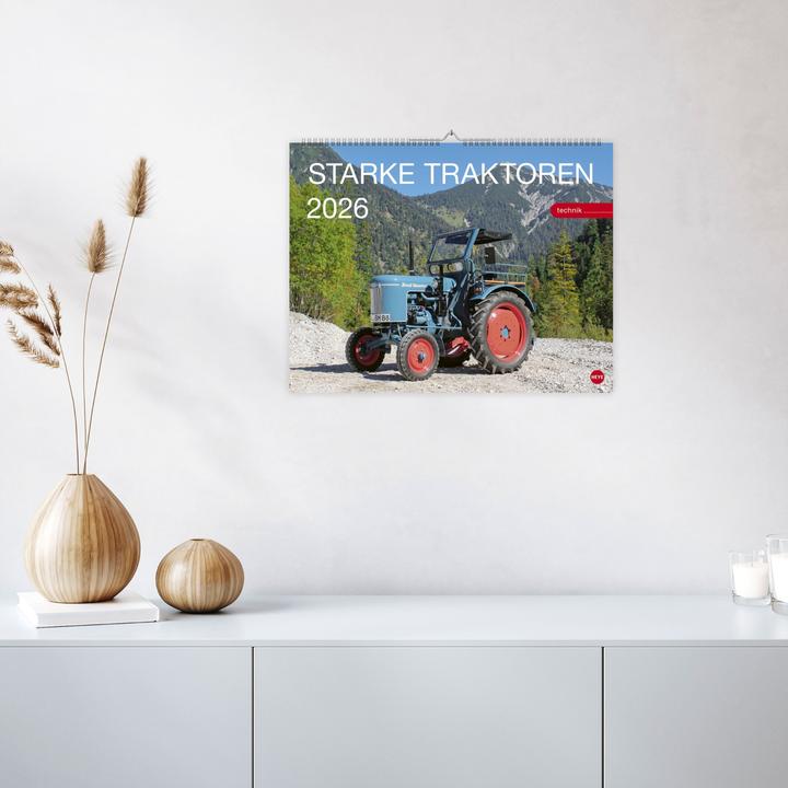 Actual product image Starke Traktoren Posterkalender 2026 (44 x 34 cm)