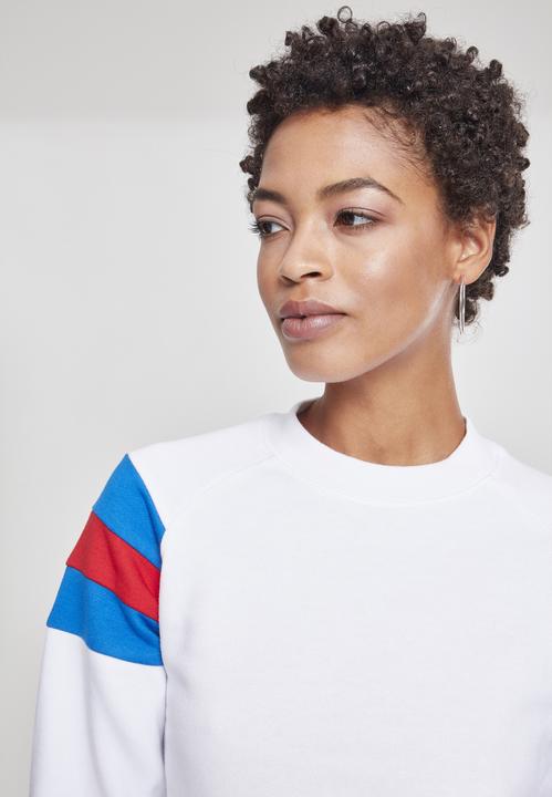 Immagine prodotto Urban Classics Girocollo con maniche a strisce da donna (XL)