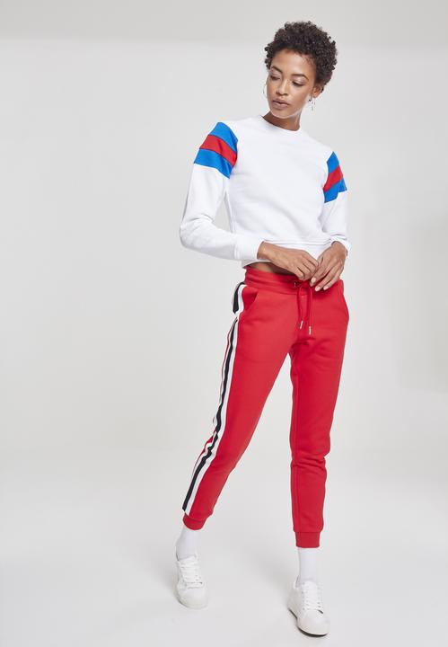 Immagine prodotto Urban Classics Girocollo con maniche a strisce da donna (XL)