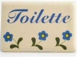 Immagine prodotto Münder Toilette, adesivo per porte