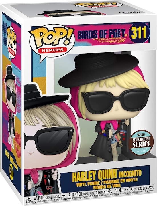 Image du produit Funko POP! Birds of Prey - Harley Quinn (Incognito) Excl