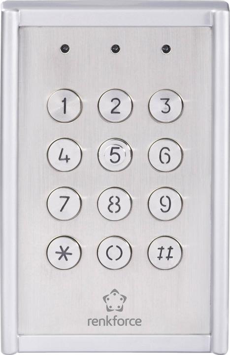 Actual product image Renkforce Weatherproof code lock IP65 (Electronic numerical code)