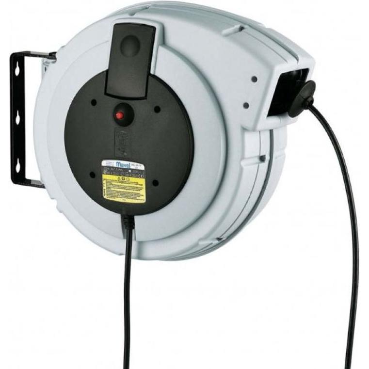 Contimac, Deposito per tubi da giardino, 568820865 Rolle Major Plus Schlauchaufroller 20m (3-380V) - Kabel 5x1,5mm (20 m)