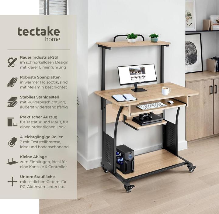 Actual product image tectake Fife (80 x 65.50 x 130.50 cm)