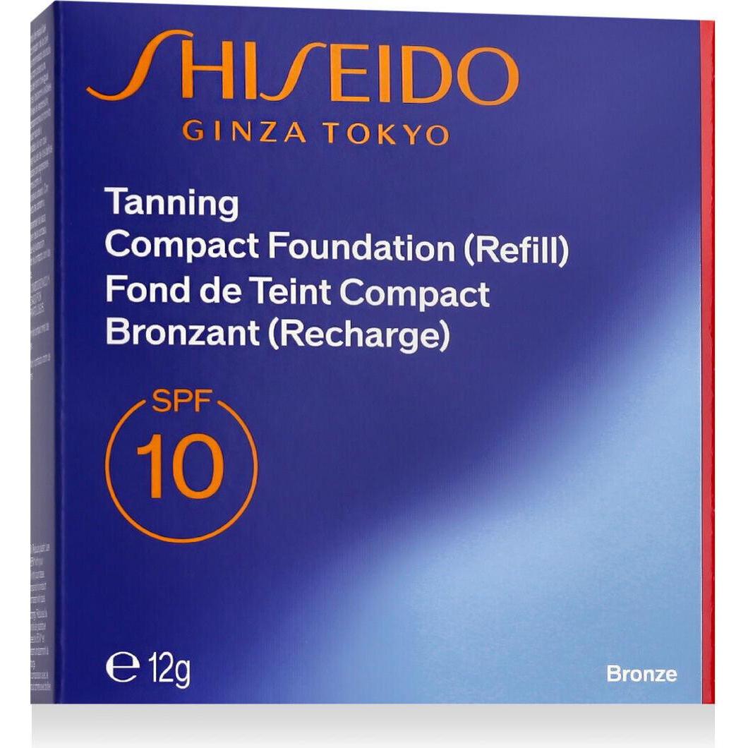 Shiseido, Fondotinta, Sun Make-up Fondotinta compatto abbronzante SPF 10 Bronzo (ricarica) / 12 g (Bronzo)
