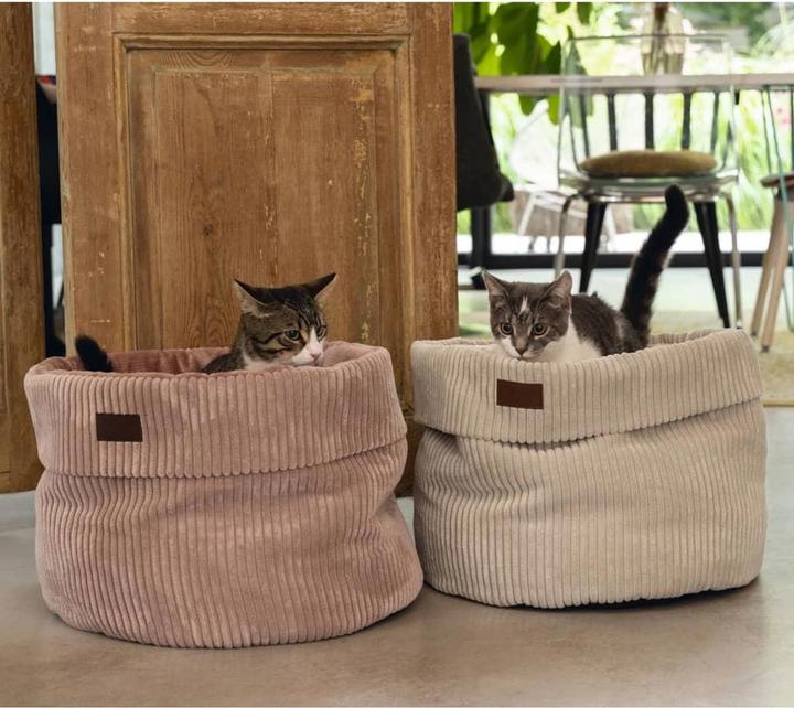 Produktbild Designed by Lotte Katzen Korb Ribbed (Katze)