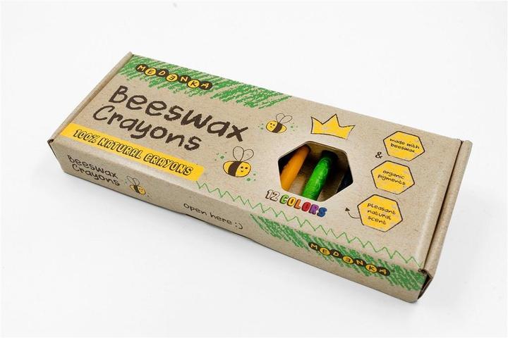 Immagine prodotto No Name Pastelli classici di cera d'api 12 colorati in (12 x)