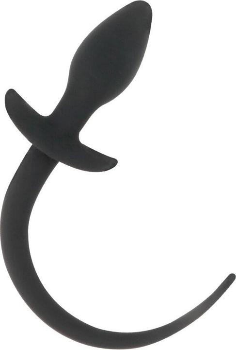 Actual product image Darkness Silicone Anaplug with Tail