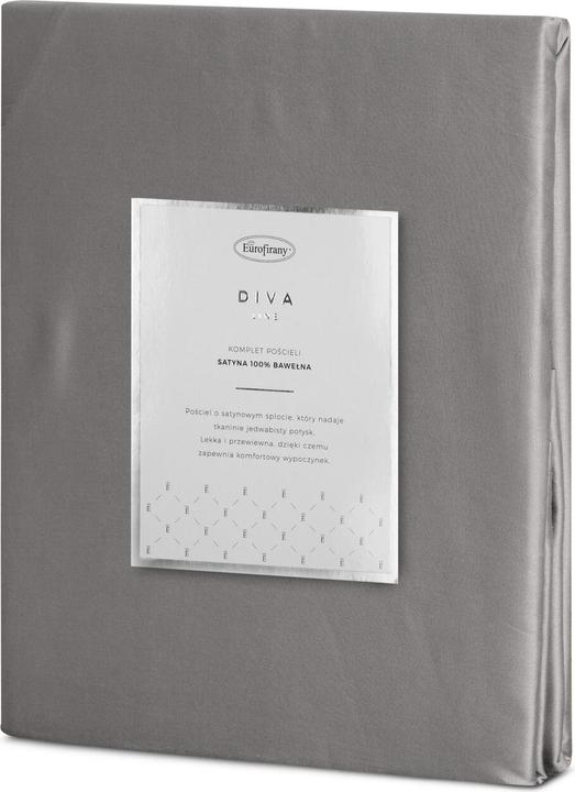 Produktbild Eurofirany DIVA LINE DINA High quality cotton satin single color bedding set, 160X200 cm, 2 pcs. 70 X 80 cm, co (Duvetbezug, 160 x 200 cm)