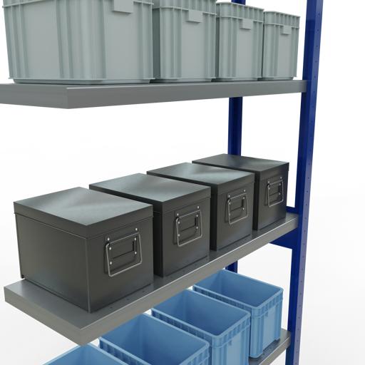 Actual product image Schulte Lagertechnik MULTIplus330 boltless bay system with length ledger