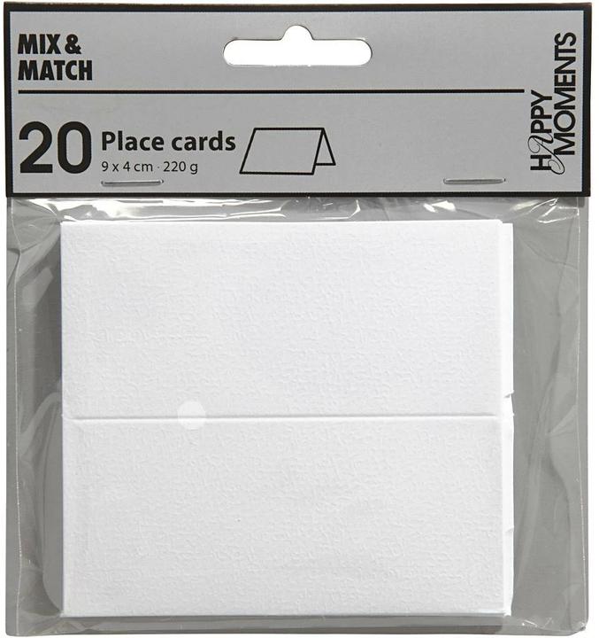 Produktbild Creativ Company Tischkarte 9 x 4 cm, 20 Stück, Chamois (20 Stk.)