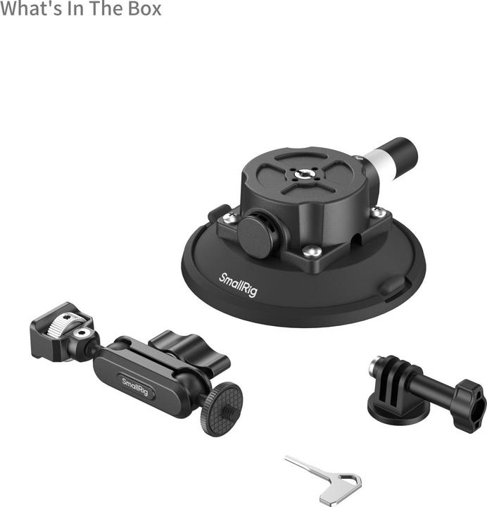 Productafbeelding SmallRig 5855 4.5" Suction Cup Mount for Action Cameras