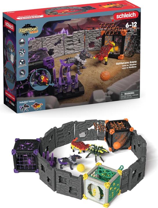 Actual product image Schleich BattleCave Arena: Lava vs. shadow