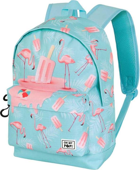 Actual product image Oh My Pop! FAN HS Backpack 2.2 Ice Flamingo