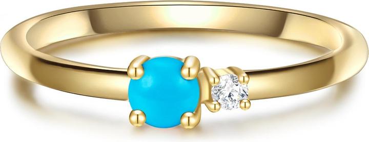 Immagine prodotto Glanzstücke München Donna Argento Sterling Cubic Zirconia Oro Giallo - 31492 (48, 925 Argento)