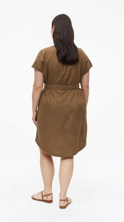 Actual product image s.Oliver Leinenmix-Kleid mit Eingrifftaschen (54)