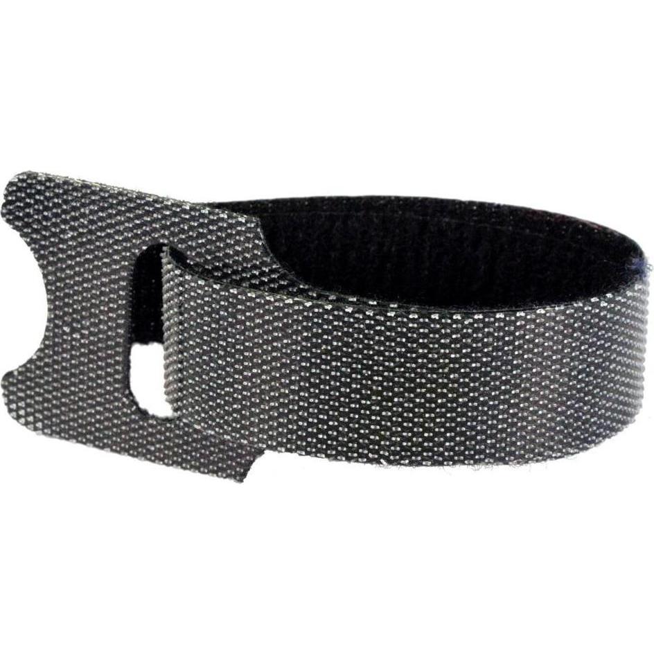 Televes, Klettband, KBL Nylonklettband 10er-Pack schwarz -Logo B15/L250mm (15 mm)