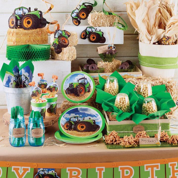 Actual product image Haza Witbaard Tractor Letter Garland Happy Birthday (1 pcs.)