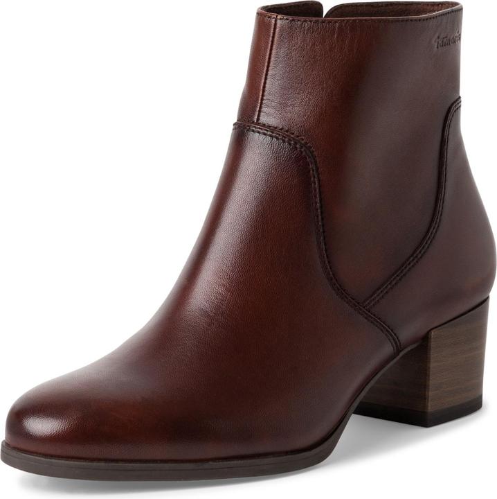 Produktbild Tamaris Bequeme Leder-Stiefelette mit Absatz (41)