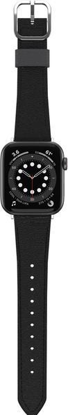 Actual product image OtterBox Symmetry Cactus Leather Watch Band for Apple Watch 9/8/7 45mm (45 mm, 44 mm, 42 mm, Vegan Leather)
