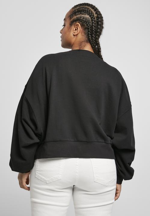 Actual product image Urban Classics Ladies Organic Oversized Short Terry Cardigan (3XL)