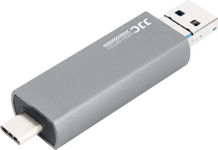 Produktbild JJC CR UTC3II Memory Card Reader Gray (USB 3.2 Gen 2)