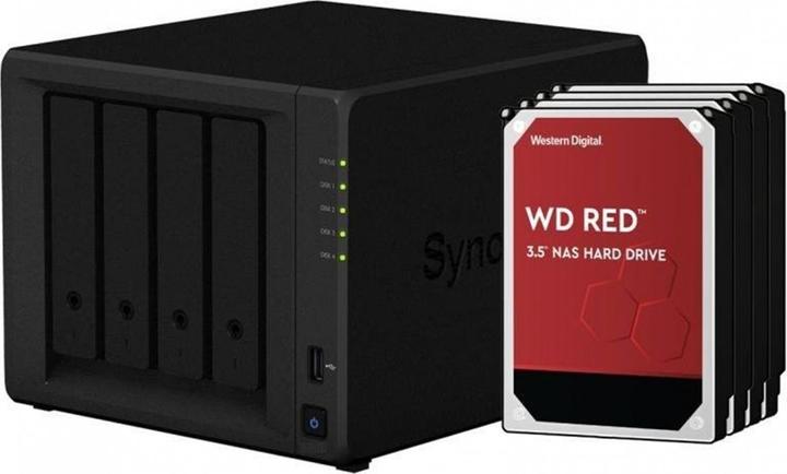 Synology DS420+ (4 x 3 TB, WD Red Plus)