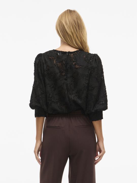 Immagine prodotto Vila VITATE Rundhals Oberteil mit 3/4-Ärmeln (34)