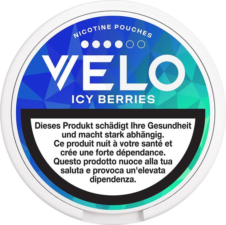 Produktbild Velo Icy Berries (Nicotine Pouches, 16 mg)