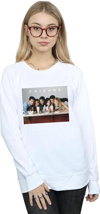 Actual product image Friends Womens/Ladies Group Photo Milkshakes Sweatshirt (L)