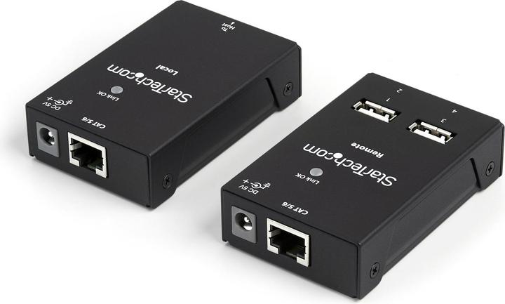 Produktbild StarTech 4 port USB Extender over CAT5/6 (4 Ports)