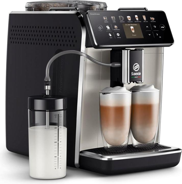 Immagine prodotto Saeco GranAroma silver / macchina da caffè completamente automatica / 1500 W / 15 bar / 1,8 litri /
