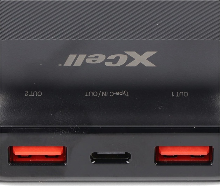 Produktbild XCell Powerbank X20000PD mit 20.000mAh Kapazität, USB-C PD3.0, Quick-Charge, LED-Display (20 mAh)