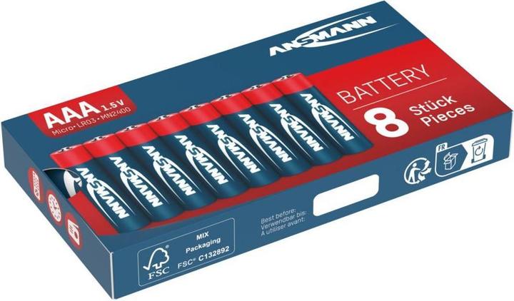 Actual product image Ansmann Red Alkaline (8 pcs., AAA)