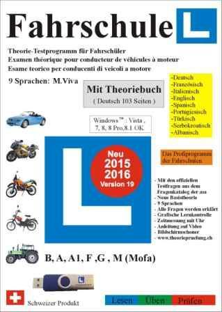 Produktbild Fahrschule L 2015/2016 USB+Buch (1 User)