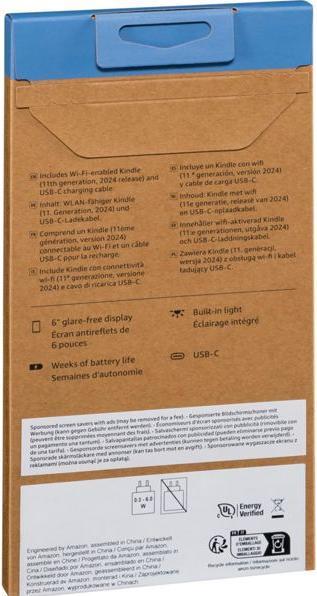 Actual product image Amazon Kindle 2024 (11th gen) (6", 16 GB, Black)