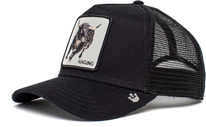 Actual product image Goorin Bros Trucker Hat Raging - Black (One size)