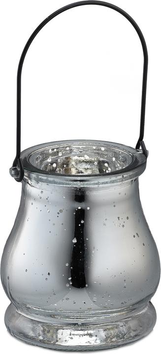 Actual product image Relaxdays 12x lantern (1 x, 8.5 x 8.5 x 10 cm)