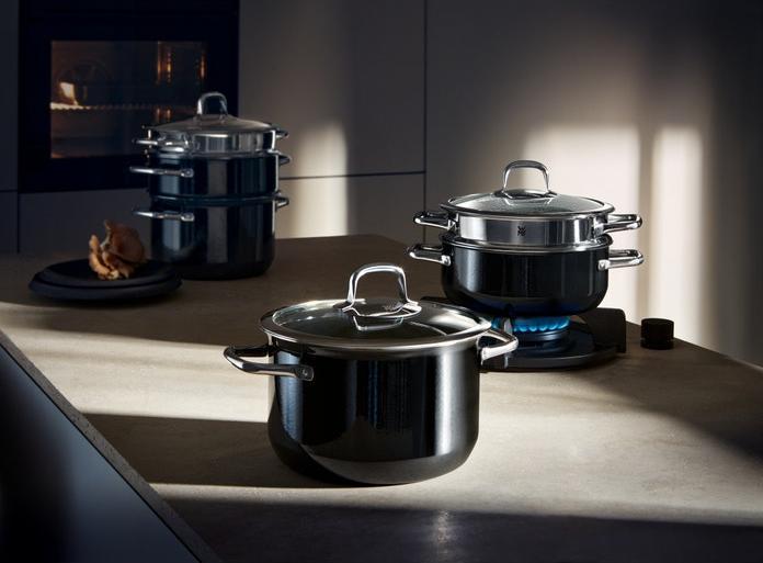 Actual product image WMF Meat pot black (18 cm, Pot, Stainless steel)